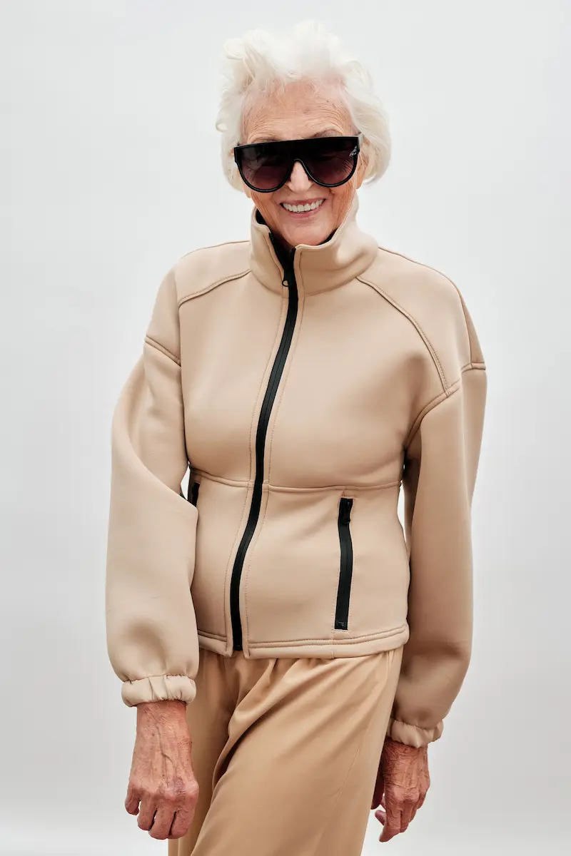 Clara H jakke beige 3
