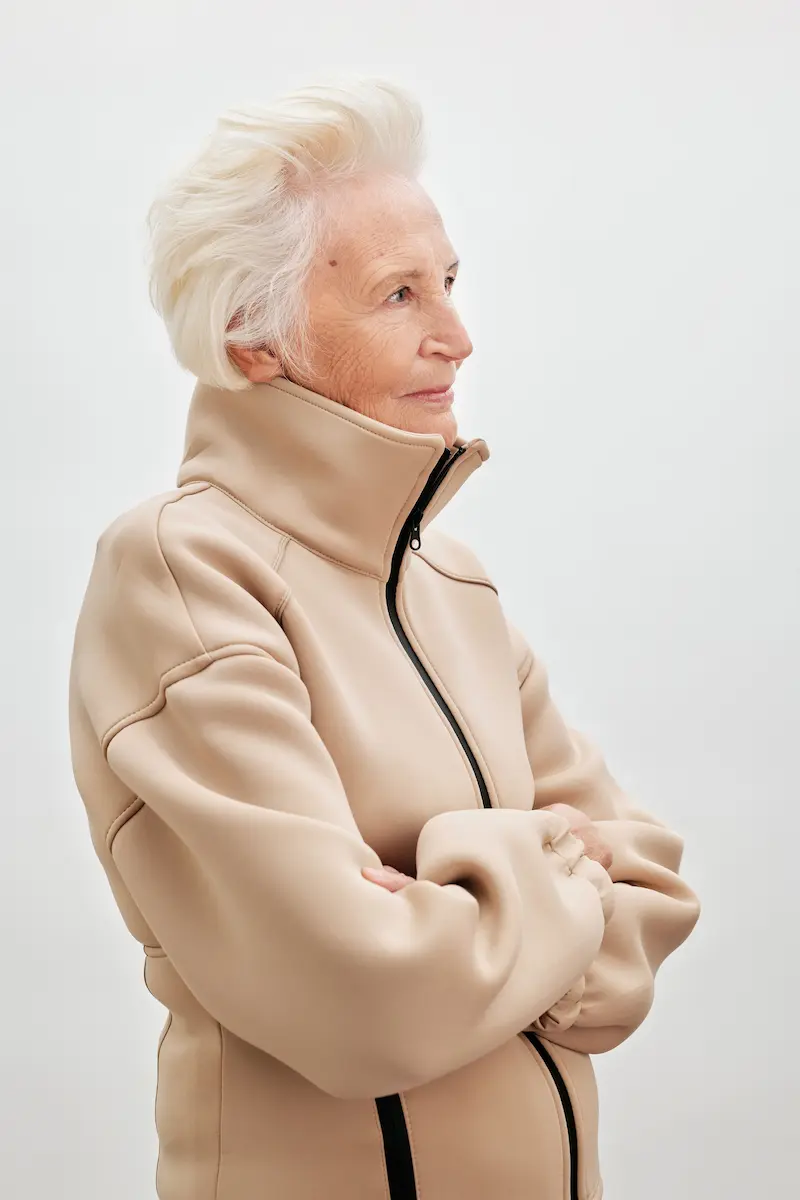 Clara H jakke beige 2